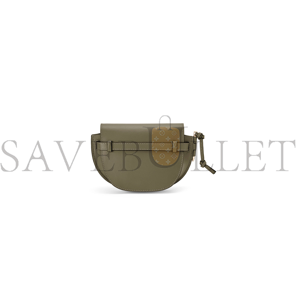 LOEWE MINI GATE DUAL BAG IN SOFT CALFSKIN AND JACQUARD A650N46X13 (21*12.5*9.5cm) LOEWE MINI GATE DUAL BAG IN SOFT CALFSKIN AND JACQUARD A650N46X13 (21*12.5*9.5cm)